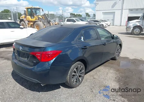 2017 Toyota Corolla Se from USA, damaged, VIN 2T1BURHE2HC786869